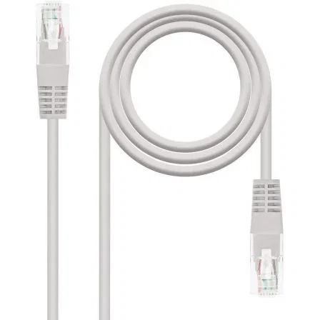 Nanocable Latiguillo de Red Cat.6 UTP LSZH 5m Gris Nanocable Latiguillo de Red Cat.6 UTP LSZH 5m Gris